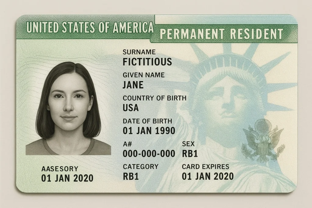 green card karine 90